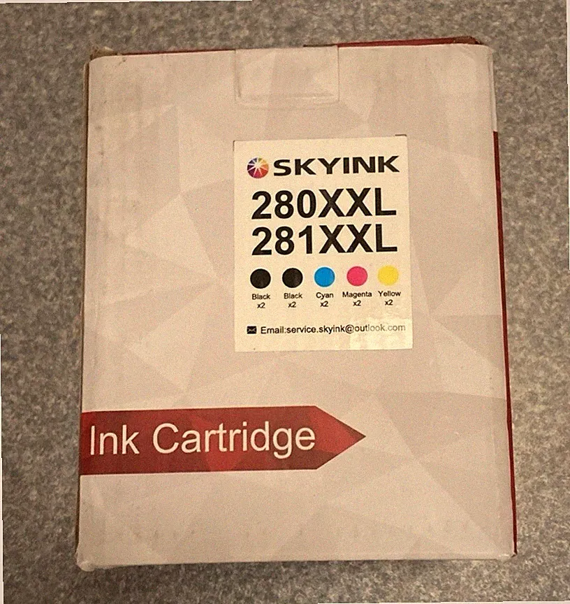 280xxl 281 XXL Skyink Printer Ink Cartridges 10