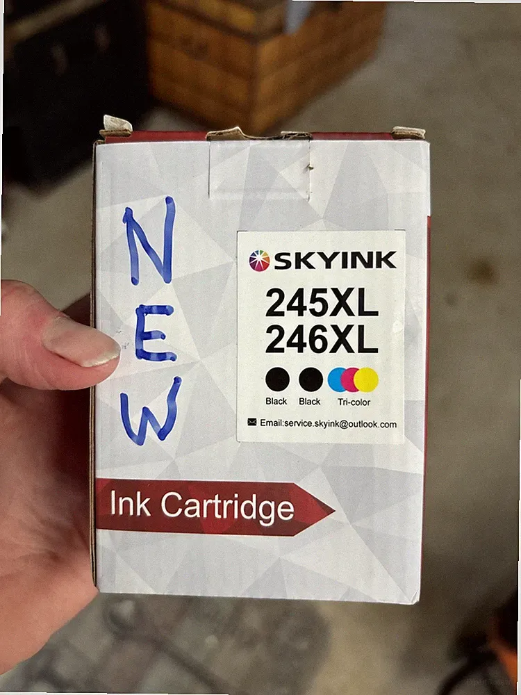NIB Skyink 245xl 246xl Printer Ink Expires 4/2027 2 Black & 1 Color