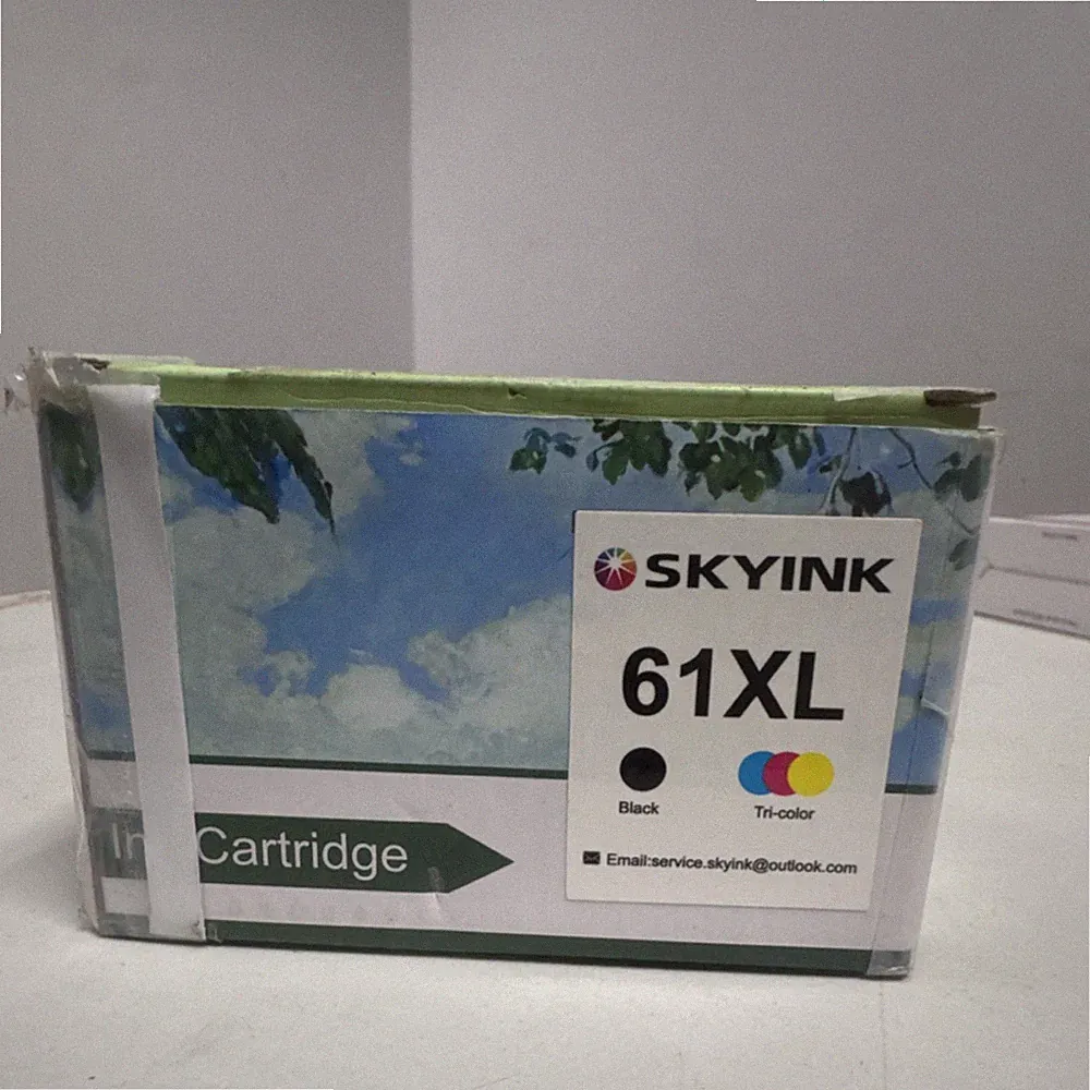 Skyink 61XL Ink Cartridge Black Tri-Color Compatible for Printers Using 61XL