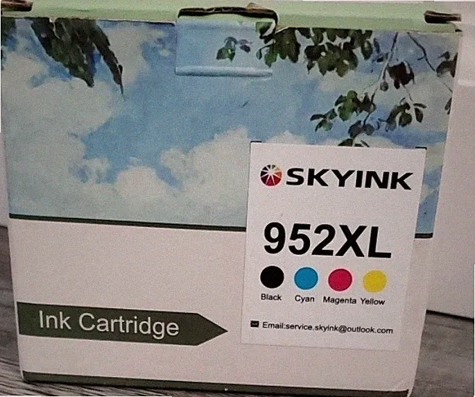 Skyink 952XL Black Cyan Magenta Yellow Ink Cartridge