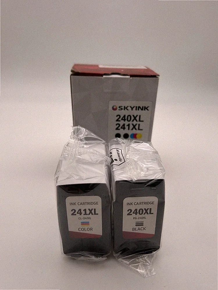 SKYINK Ink for Cannon Pixma Inkjet Printer 1 - 240XL, 1 - 241XL New Exp. 9-27